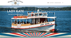 Desktop Screenshot of piboattours.com